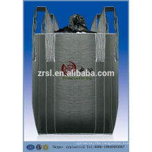 reusable pp jumbo bag fibc bulk bag for coal scrap,sand,rock, construction use 1 ton bulk bag